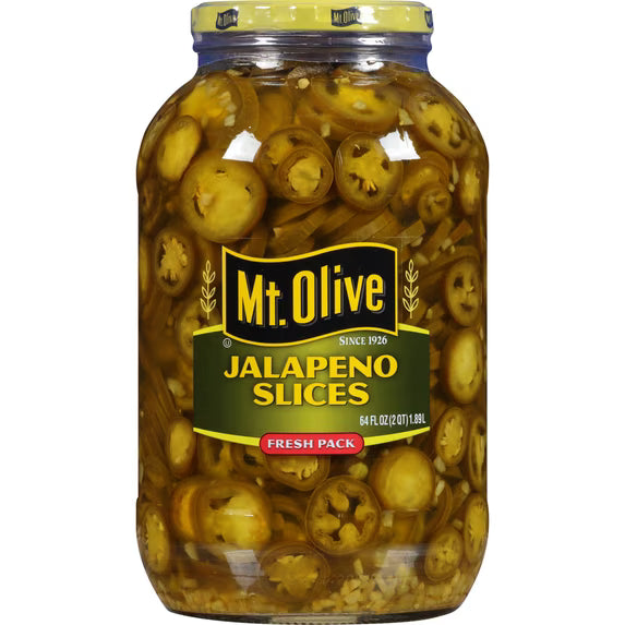 JALAPEÑOS REBANADOS X LB - MT. OLIVE