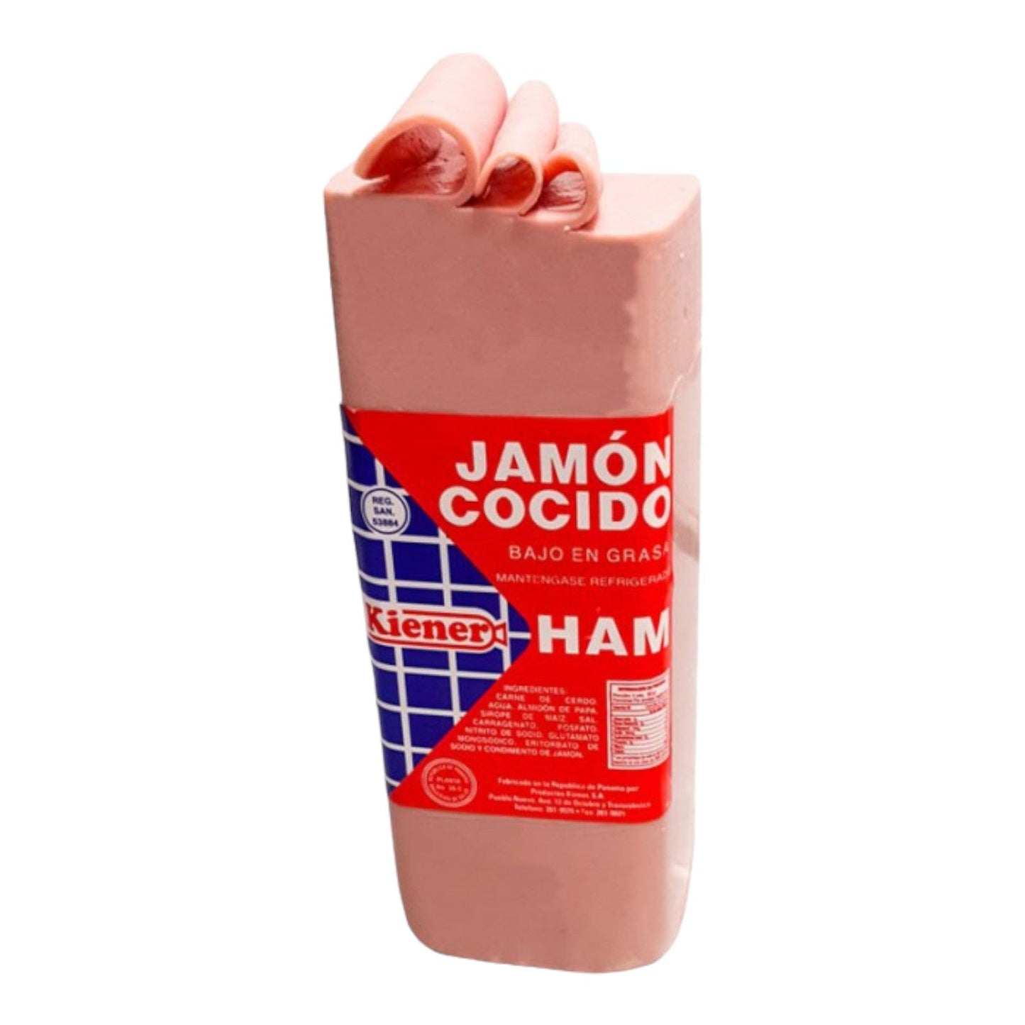 JAMON COCIDO POR 0.25 KG