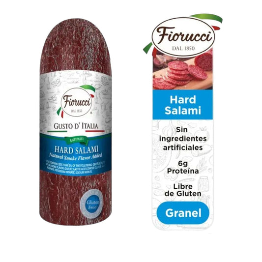 SALAMI HARD REBANADO POR 0.25 KG