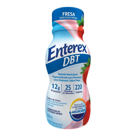 BEBIDA NUTRICIONAL SABOR FRESA 237 ML ENTEREX