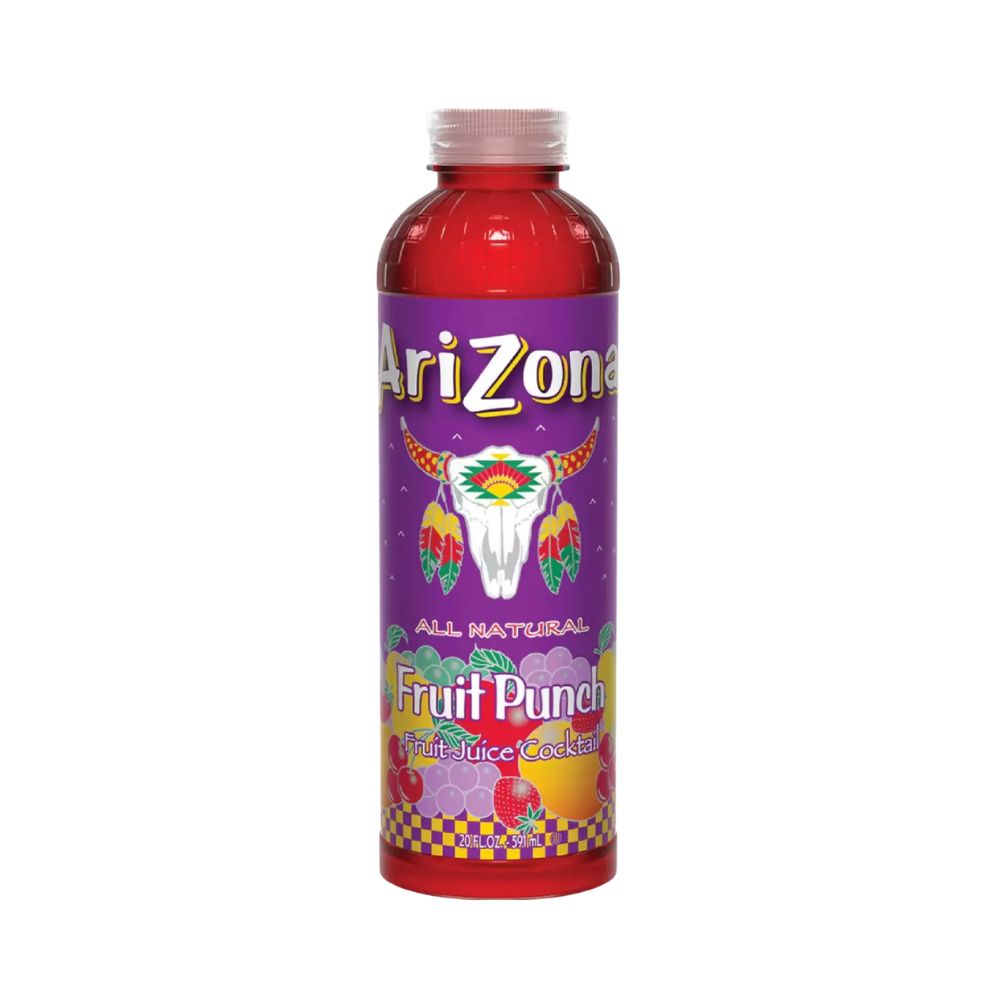 ARIZONA FR/PUNCH BOTELLA PLAST. 20 oz. ARIZONA