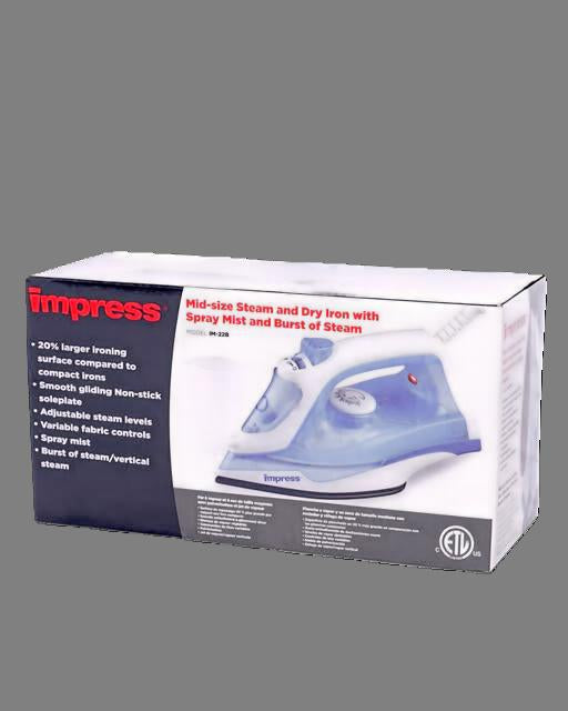 PLANCHA SPRAY A VAPOR IM-22B IMPRESS
