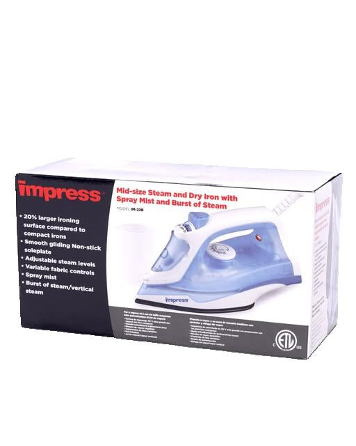 PLANCHA SPRAY A VAPOR IM-22B IMPRESS