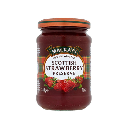 SCOTTISH STRAWBERRY PRESERVES 340 GR MACKAYS