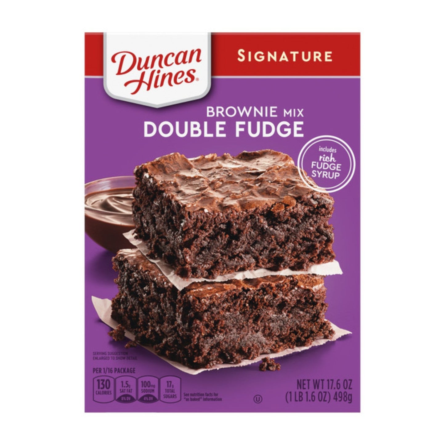 MEZCLA PARA DULCE CHEWY FUDGE BROWNI MIX 17.6 OZ DUNCAN HINES