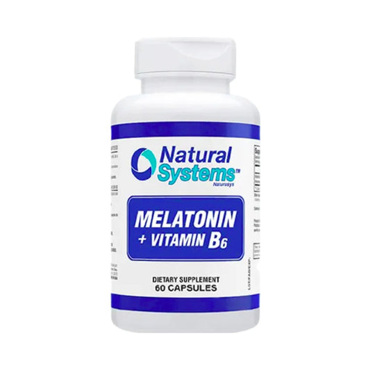 MELATONIN PLUS B6 3MG 60s NATURAL SYSTEM