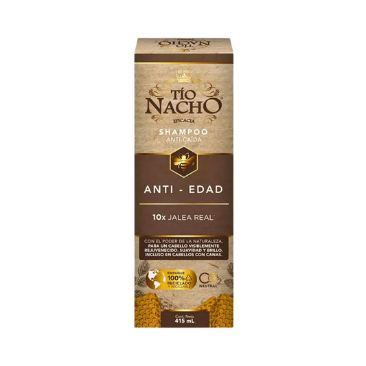 SHAMPOO JALEA REAL ANTI-CAIDA/EDAD 415 ML TIO NACHO