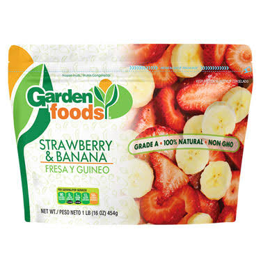 STRAWBERRY BANANA 454 GR GARDEN FOODS