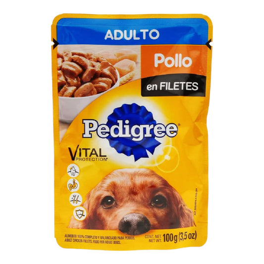 PEDIGREE ALIMENTO POLLO PARA PERRO 100 GR PEDIGREE