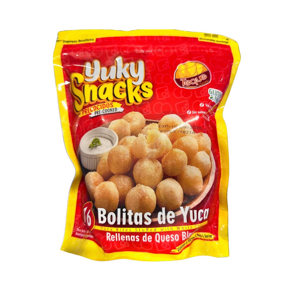BOLITAS DE YUCA C/QUESO 400GR TEQUE CHEVERE