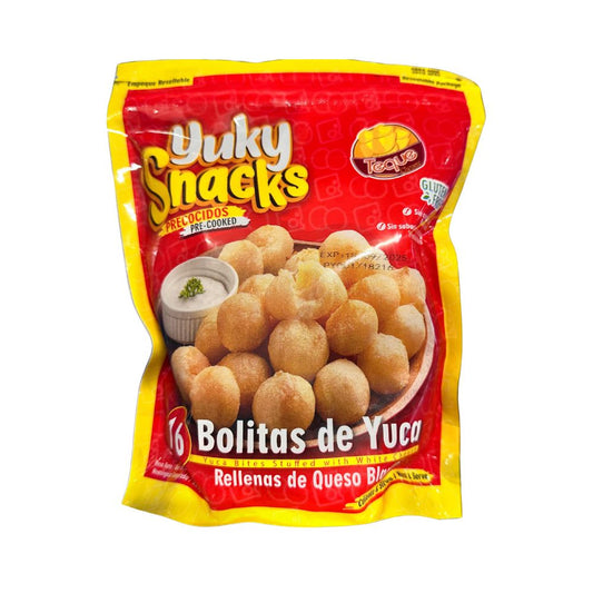 BOLITAS DE YUCA C/QUESO 400GR TEQUE CHEVERE