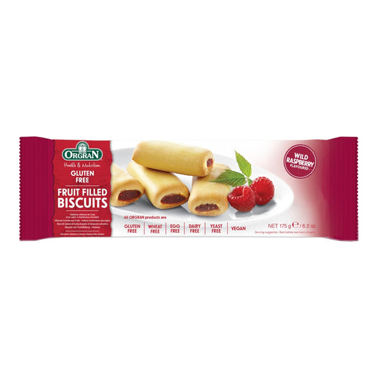 BISCUIT WILD RASPBERRY 175 GR ORGRAN