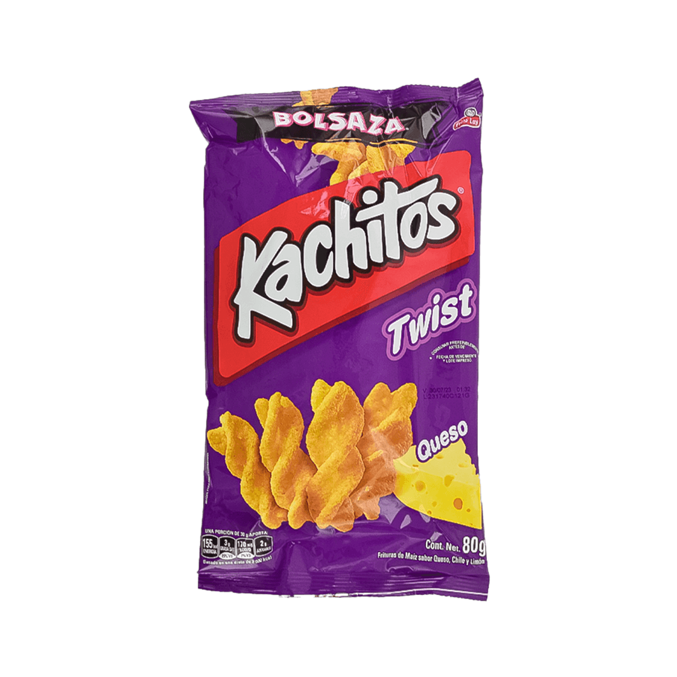 KACHITOS TWIST BOLSAZA 80 GR FRITO LAY