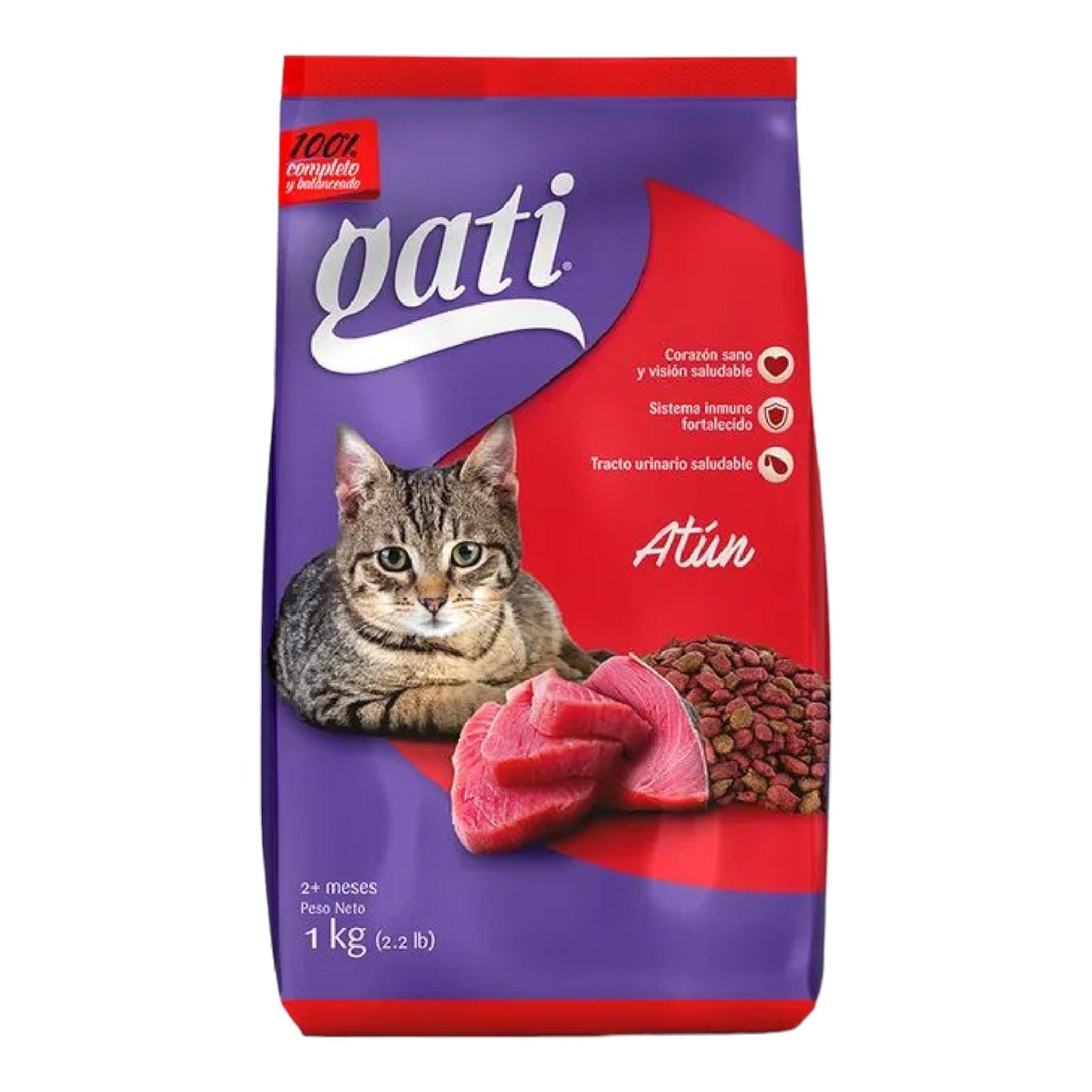 GATI ALIMENTO ATUN PARA GATO 1 KG GATI