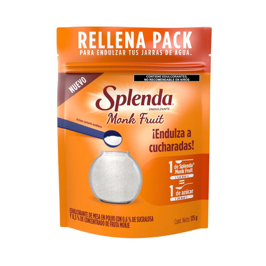 ENDULZANTE FRUTA DEL MONJE GRANULAR 175 GR SPLENDA