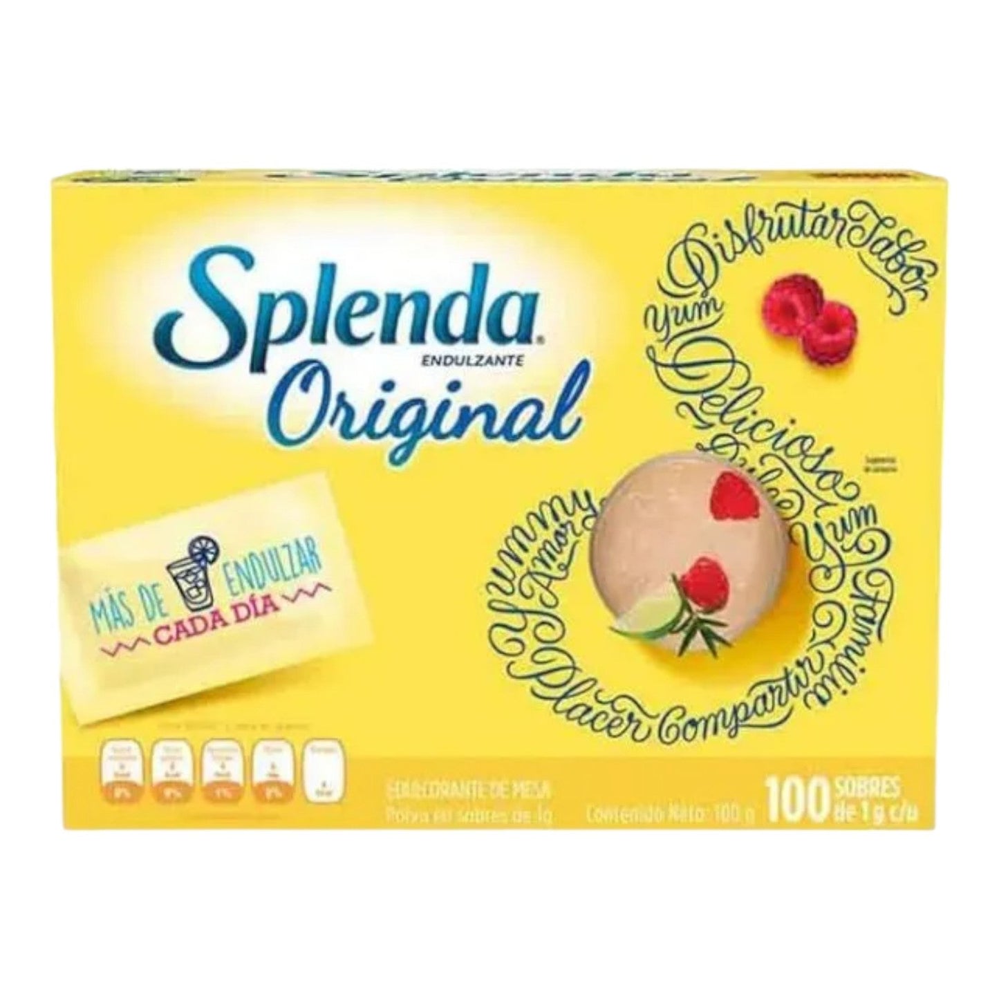 ENDULZANTE ORIGINAL 100 SOBRES SPLENDA