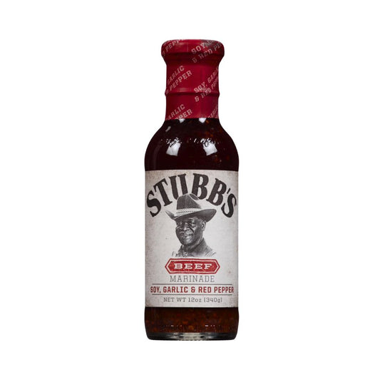 SALSA MARINADA CARNE 12 OZ STUBB'S