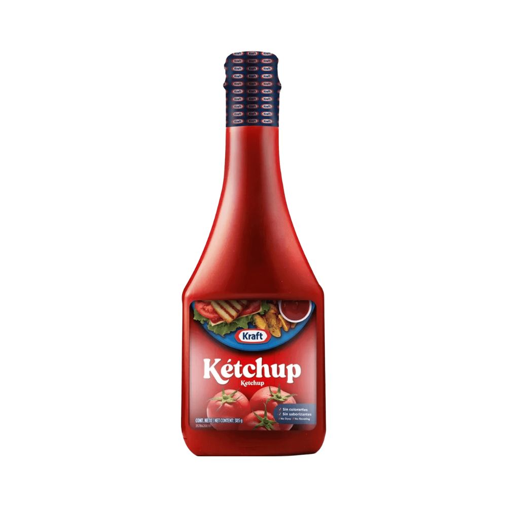 KETCHUP SQUEEZE 385 GR KRAFT