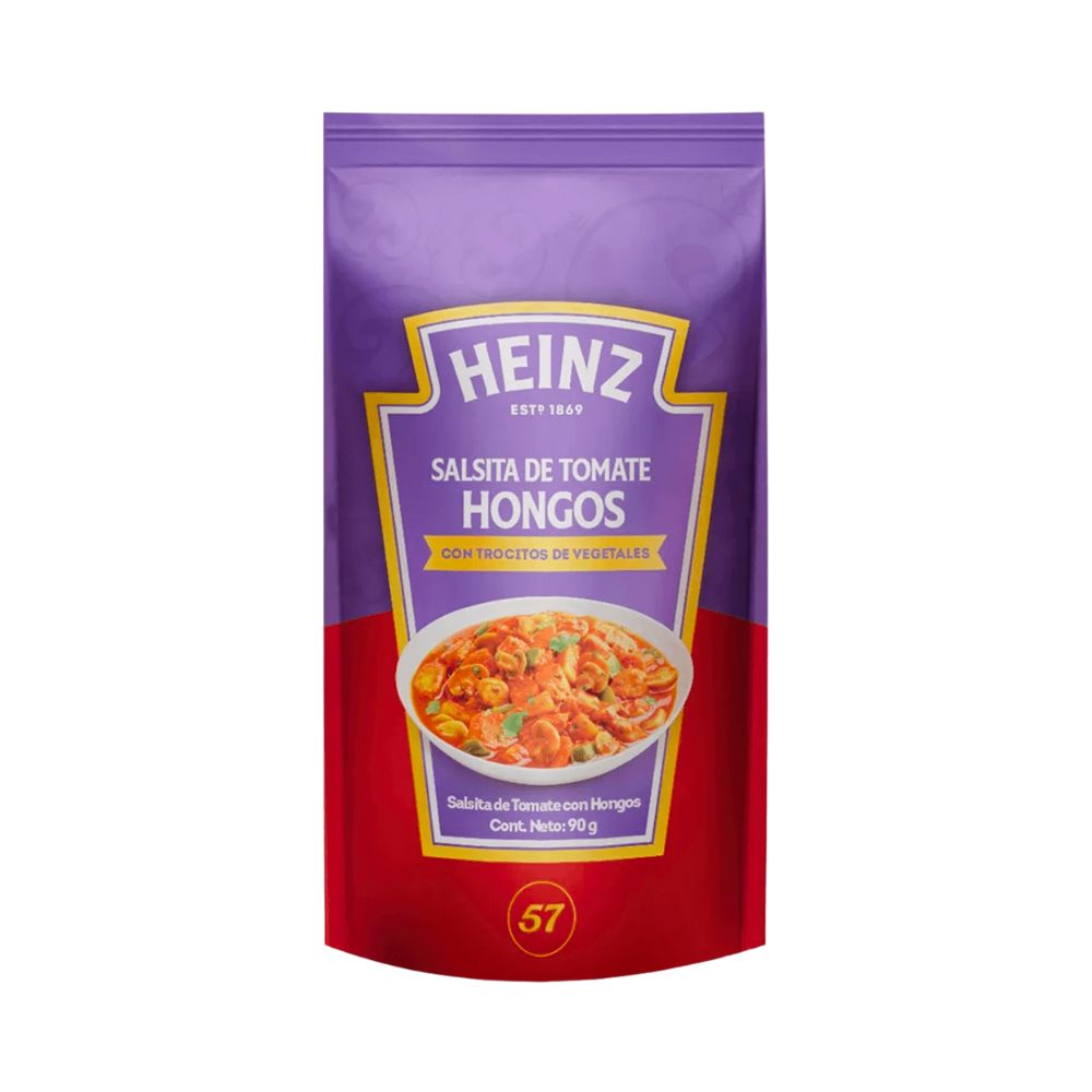 SALSITA DE TOMATE HONGOS 90 GR HEINZ