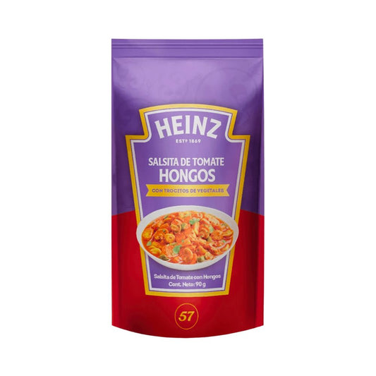 SALSITA DE TOMATE HONGOS 90 GR HEINZ