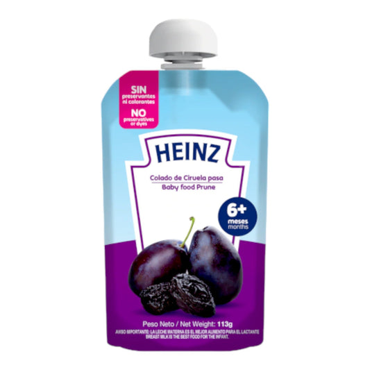 COLADO DE CIRUELA PASAS 113 GR HEINZ