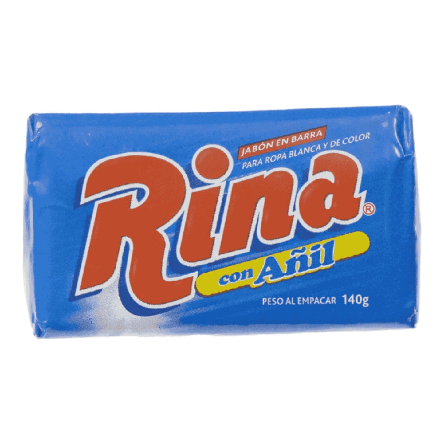 JABON E/BARRA CON ANIL 140 GR RINA