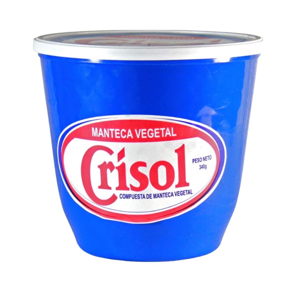 MANTECA DE CERDO  340 GR CRISOL