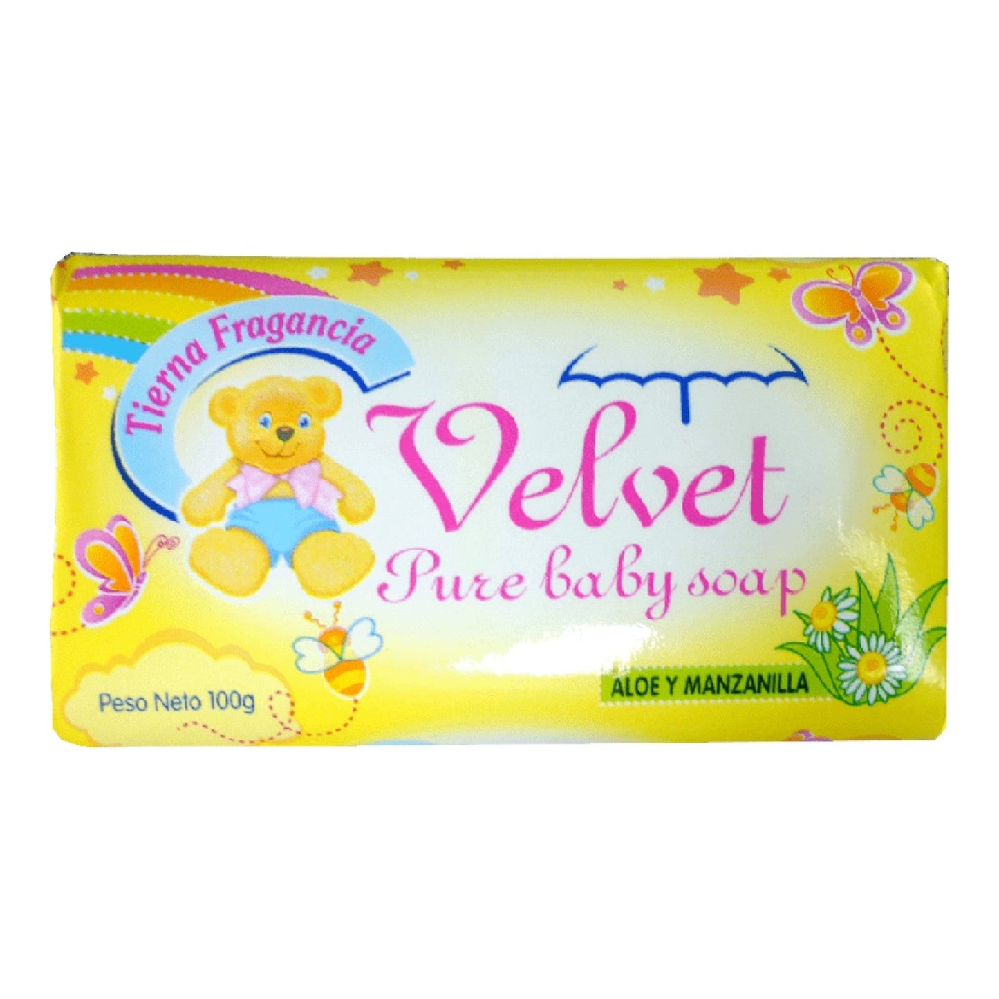 JABON BARRA BEBE AVENA 3 PACK VELVET