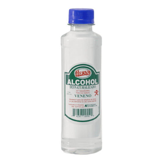 ALCOHOL 95 BOTELLA 8OZ HERVA