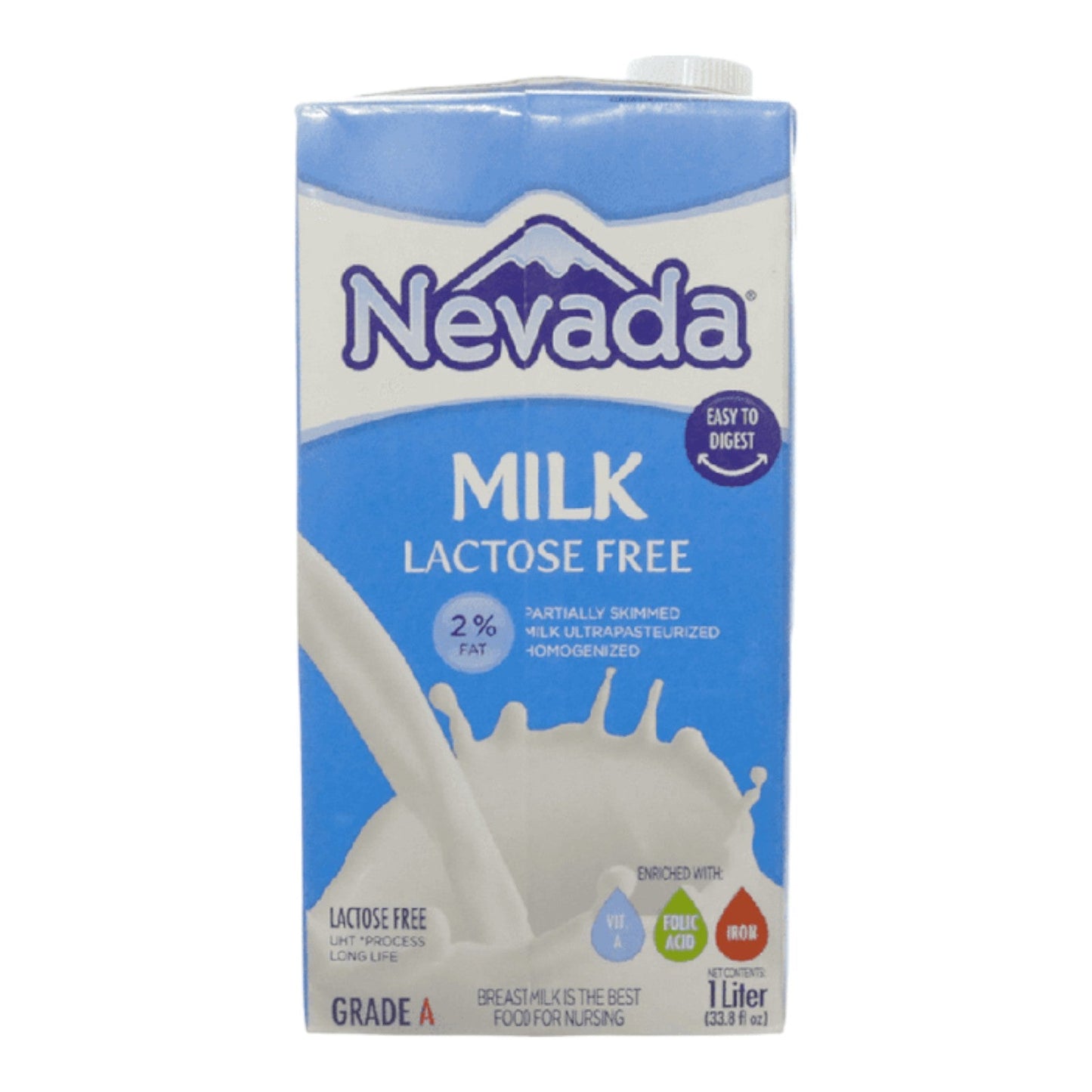 LECHE DESLACTOSADA 946 ML NEVADA