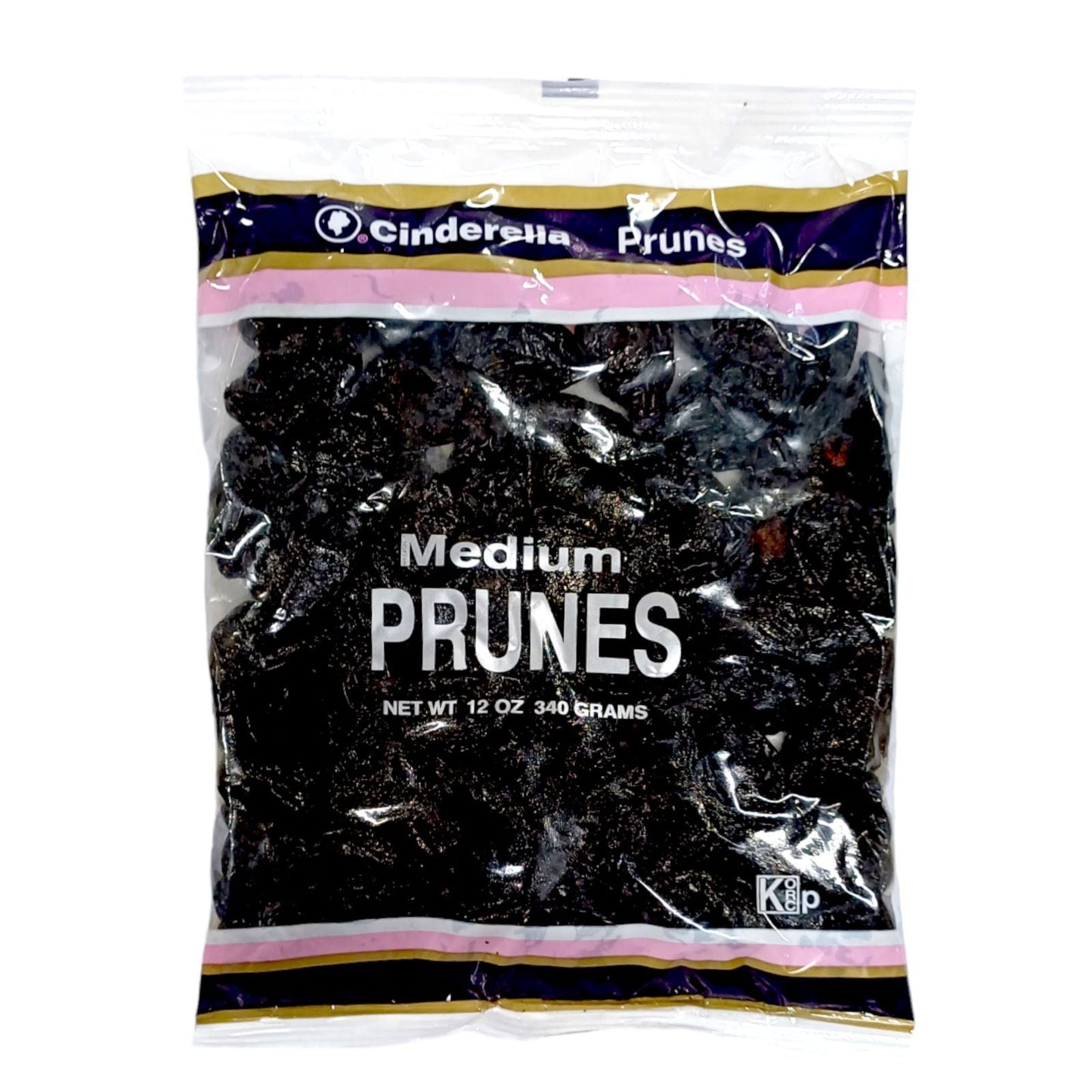 PRUNES MEDIUM 12 OZ CINDERELLA