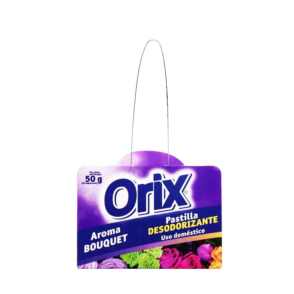 PASTILLA DESODORANTE PARA BAÑO BOUQUET 50 GR - ORIX