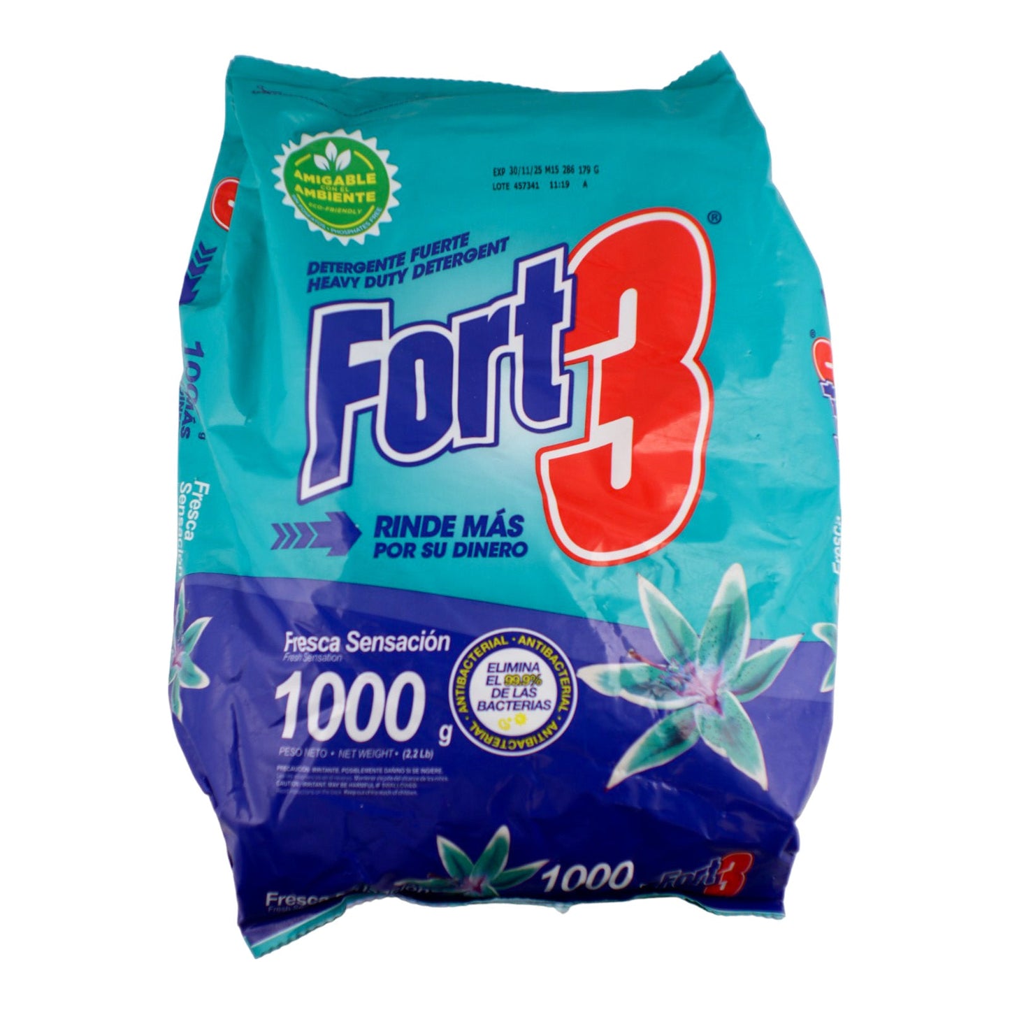 DETERGENTE POLVO FRESCURA SENSACION 1000 GR FORT3