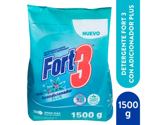 DETERG.EN POLVO CN.ACOND.PLUS 1.5 KG - FORT3