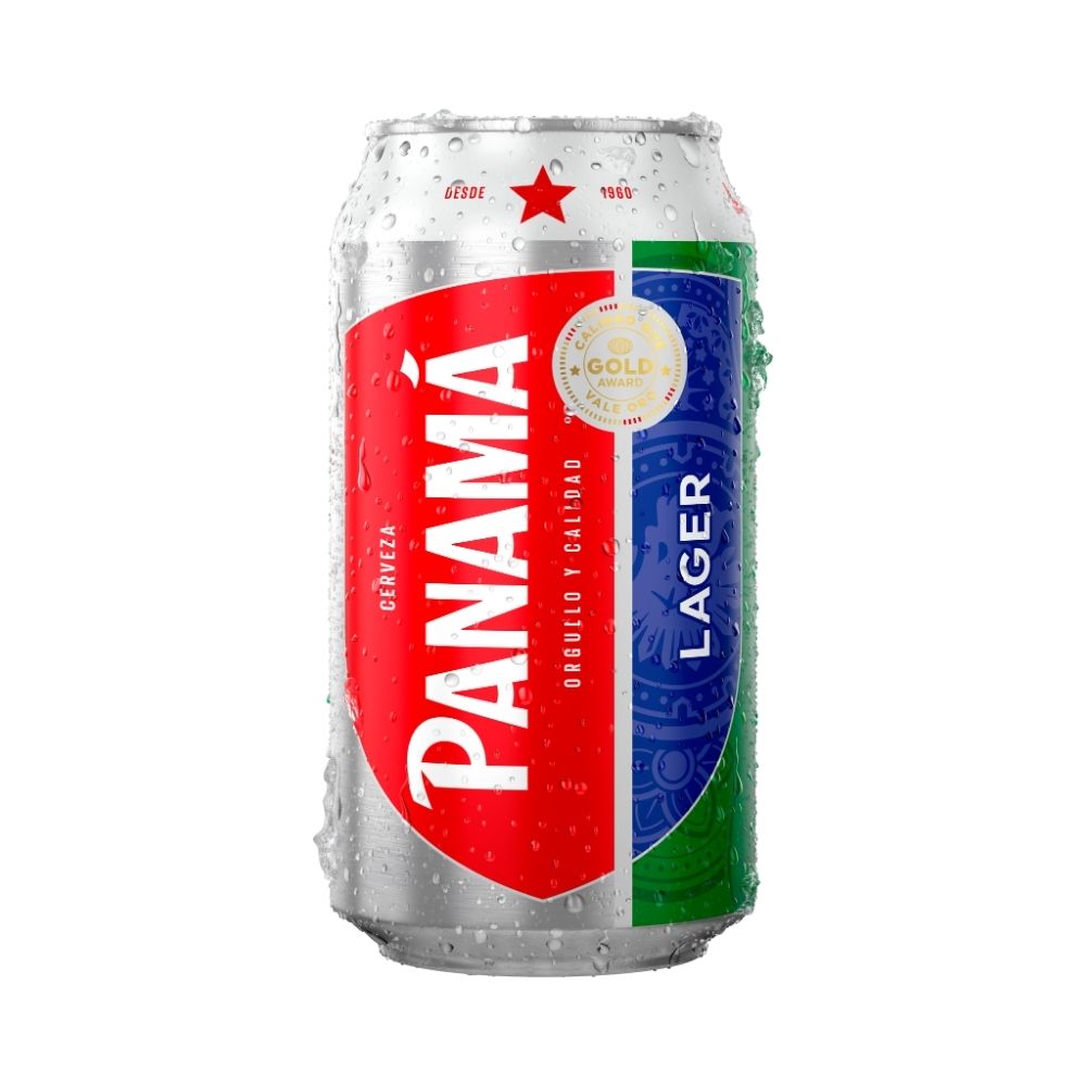 CERVEZA PANAMA LAGER LATA 355 ML