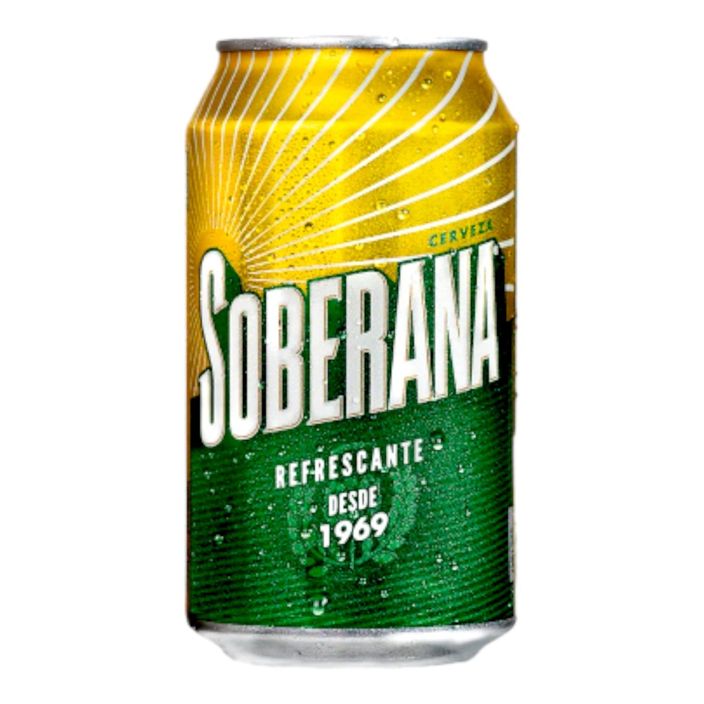 CERVEZA SOBERANA DE ALUMINIO 12 OZ CERVEZA SOBERANA