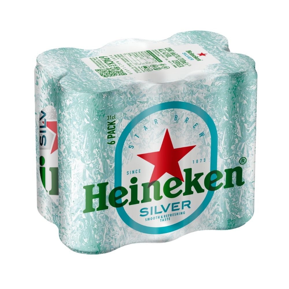 CERVEZA HEINEKEN SILVER LATA 310 ML