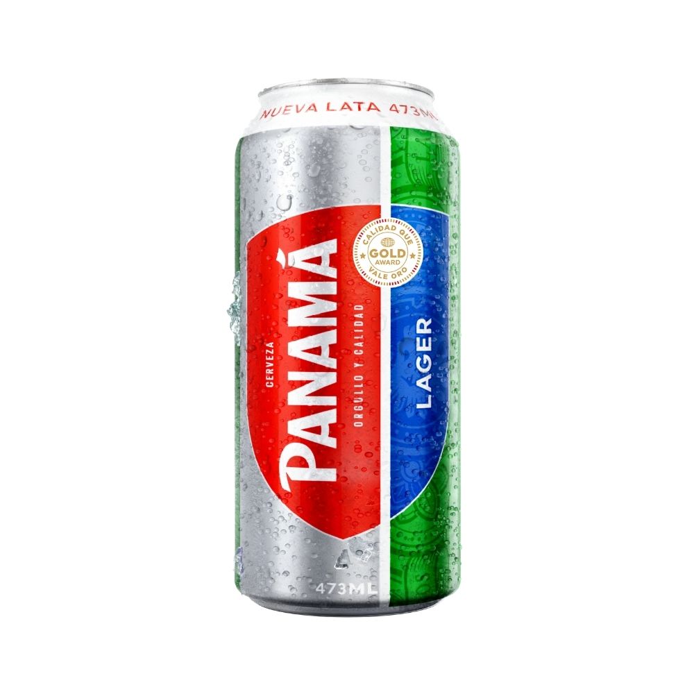 CERVEZA PANAMA LAGER LATA 473 ML