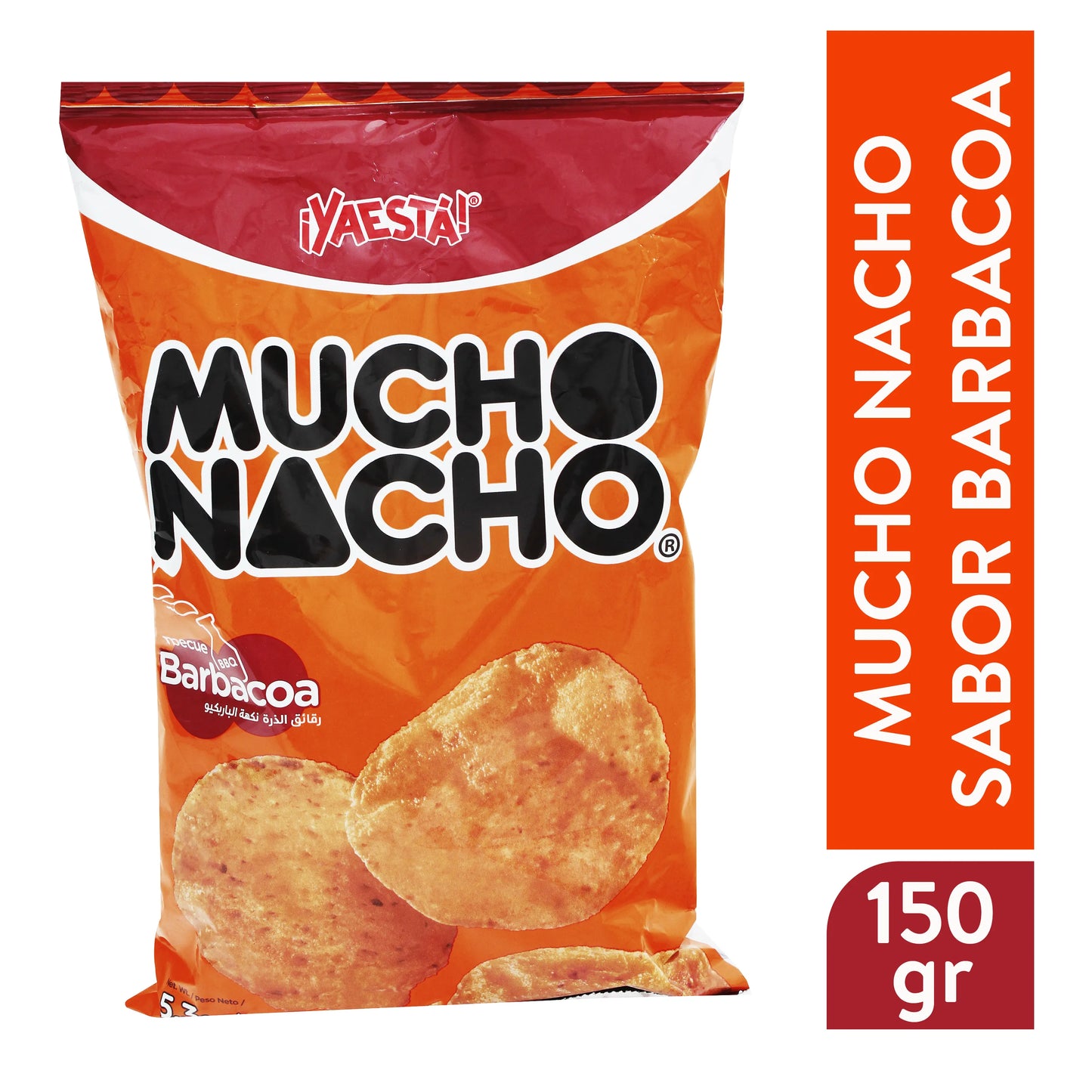 TORTILLAS SABOR BARBACOA 150 GR MUCHO NACHO