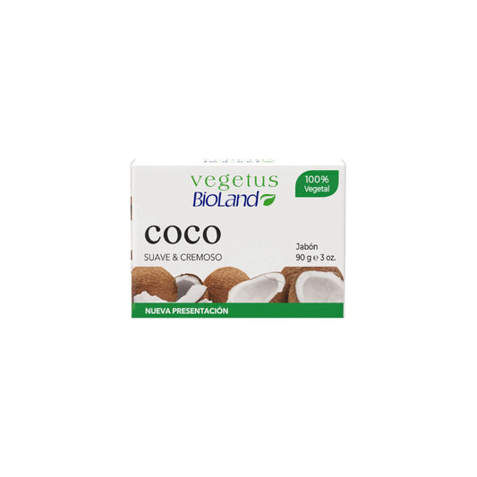 JABON LECHE DE COCO 90 GR BIO LAND