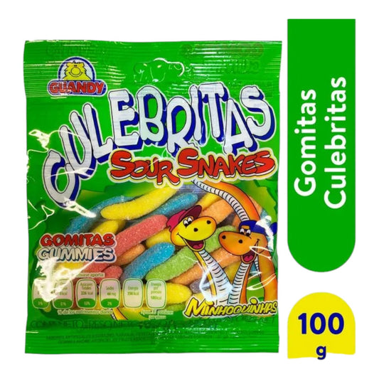 GOMITAS CULEBRITAS 100 GR GUANDY