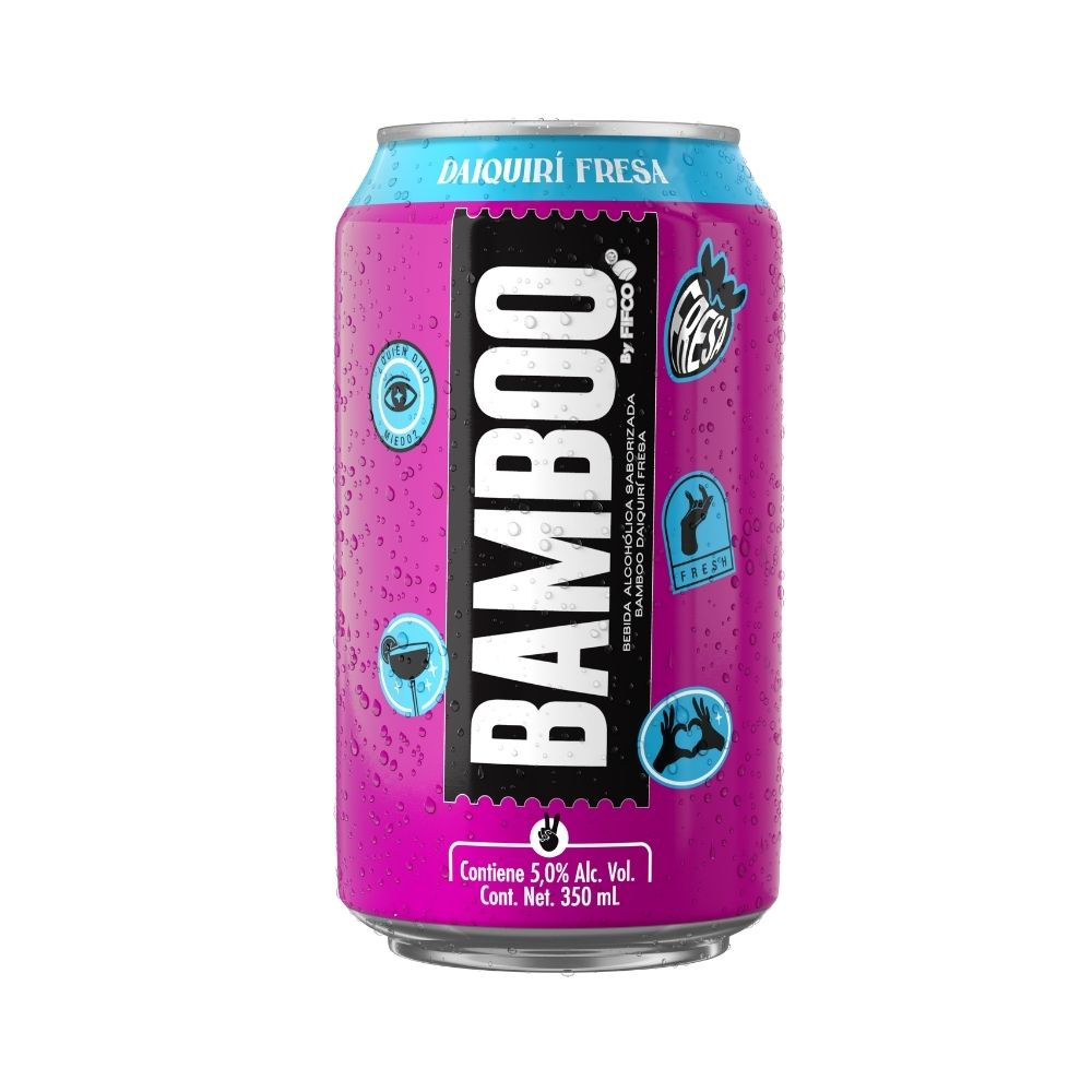 BAMBOO DAIQUIRI FRESA LATA 350 ML