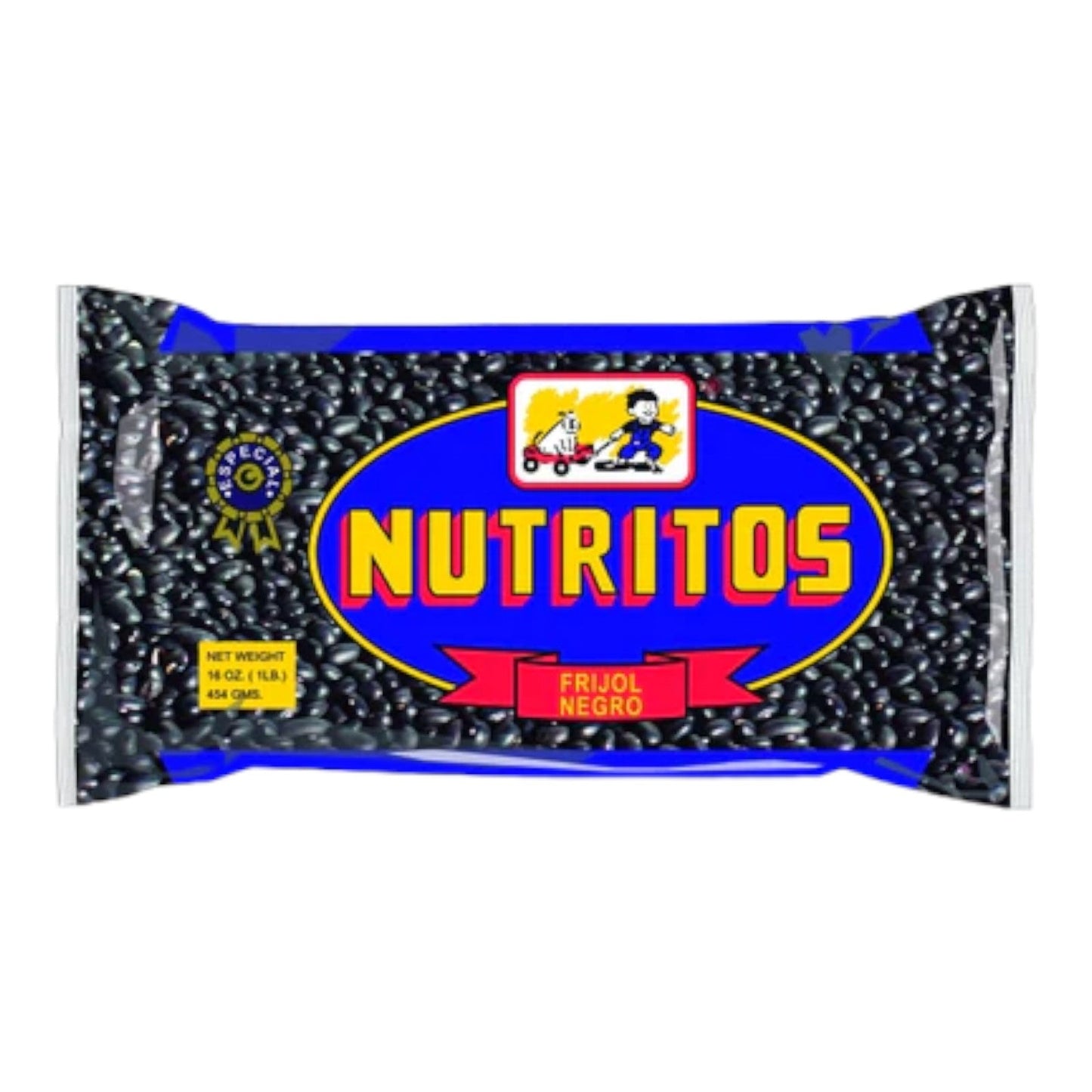 FRIJOL NEGRO 16 OZ NUTRITOS