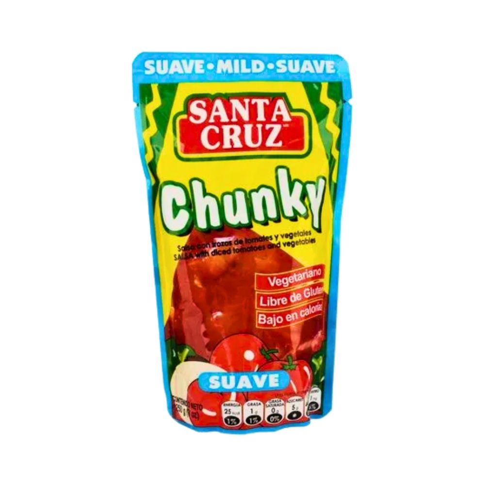 SALSA CHUNKY SUAVE DOYPACK 250 GR SANTA CRUZ
