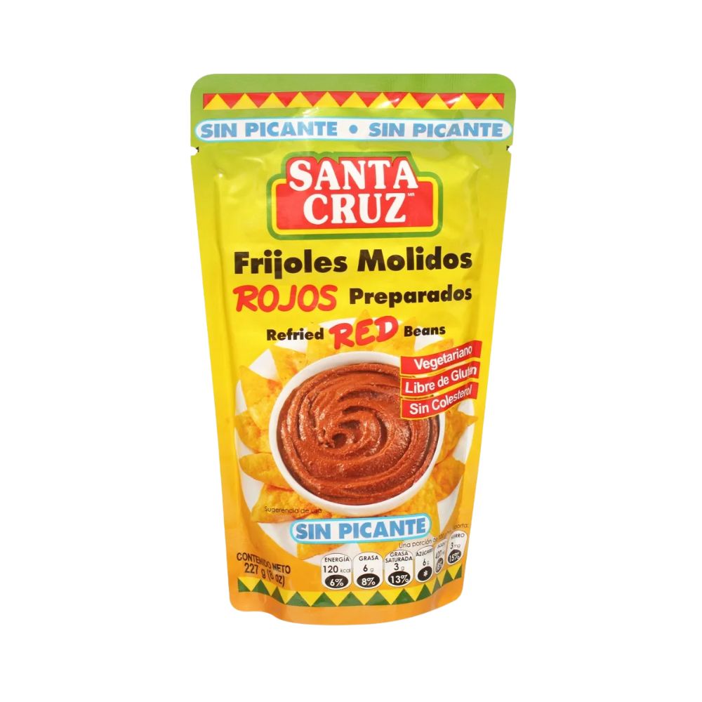 FRIJOLES MOLIDOS ROJOS 227GR SANTA CRUZ