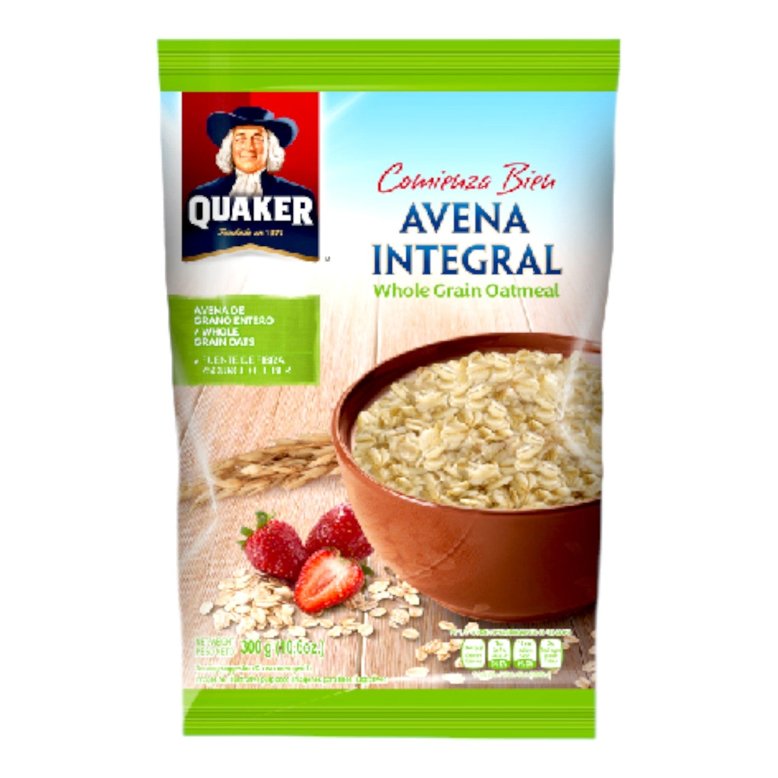 AVENA HOJUELA INTEGRAL 300 RG QUAKER– Super Barú Online
