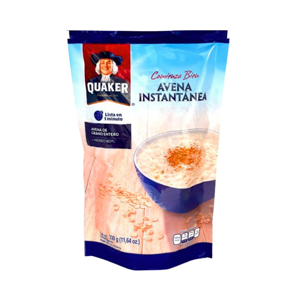 AVENA INSTANTANEA 330GR QUAKER