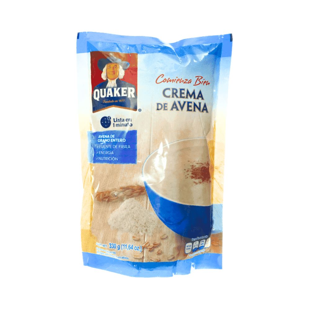 CREMA DE AVENA MOLIDA 330GR QUAKER