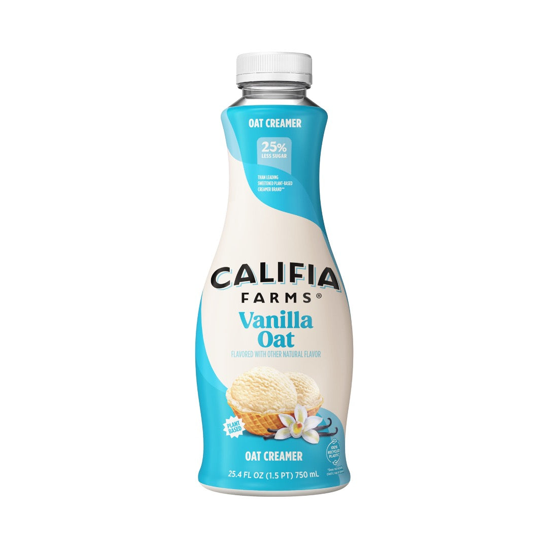 VANILLA OAT CREAMER 25.4 OZ CALIFIA
