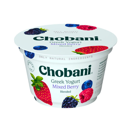 YOGURT GREEK MIXED BERRY 150 GR CHOBANI